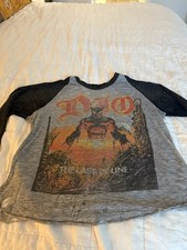 Vintage Dio Last in Line concert T-shirts