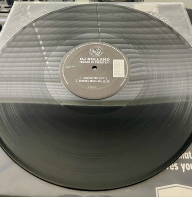CJ Bolland   Sugar Is Sweeter OG 1996 Press 12'' In OG Cover VG+/VG