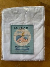 Lullabi fine bed linens pillowcase set 3 toddler pillowcases NEW