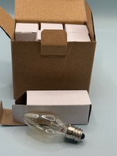 Incandescent 0552-120V-C7-E12-15W-6P Light Bulb E12 15W 110-130V Lot of 6