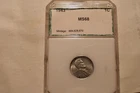 1943-P  @   Unc. certified  Lincoln STEEL Penny.!!