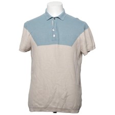 Daniele Fiesoli, Poloshirt, Größe: XL, Blau/Beige, Baumwolle, Herren #MT4