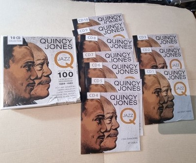 10-CD Box Quincy Jones: Jazz (More than 100 Legendary Recordings1956-1960)