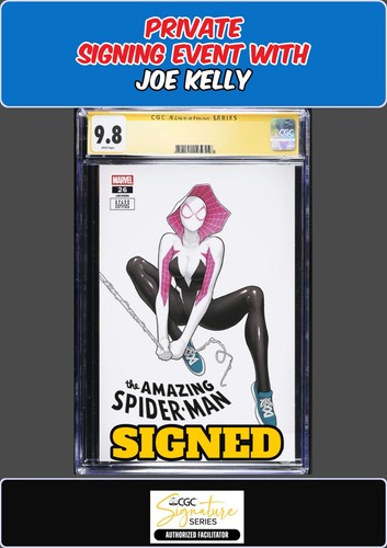 AMAZING SPIDER-MAN #26 DAVID NAKAYAMA CGC SS JOE KELLY SIGNED PRESALE