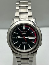 Vintage Seiko 5 7S26 Speed Racer Retro Black Japan Made Automatic Men's Watch