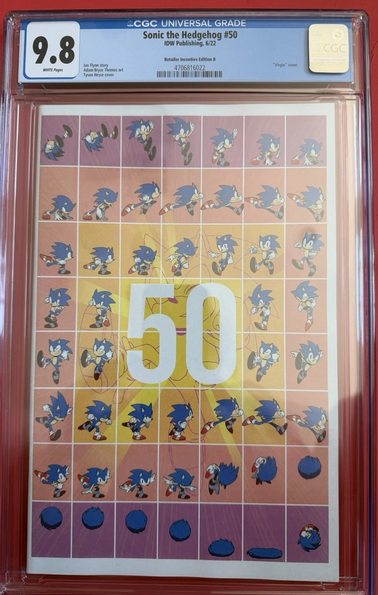 アメコミリーフ Sonic the Hedgehog #50 CGC 9.8 SONIC THE HEDGEHOG