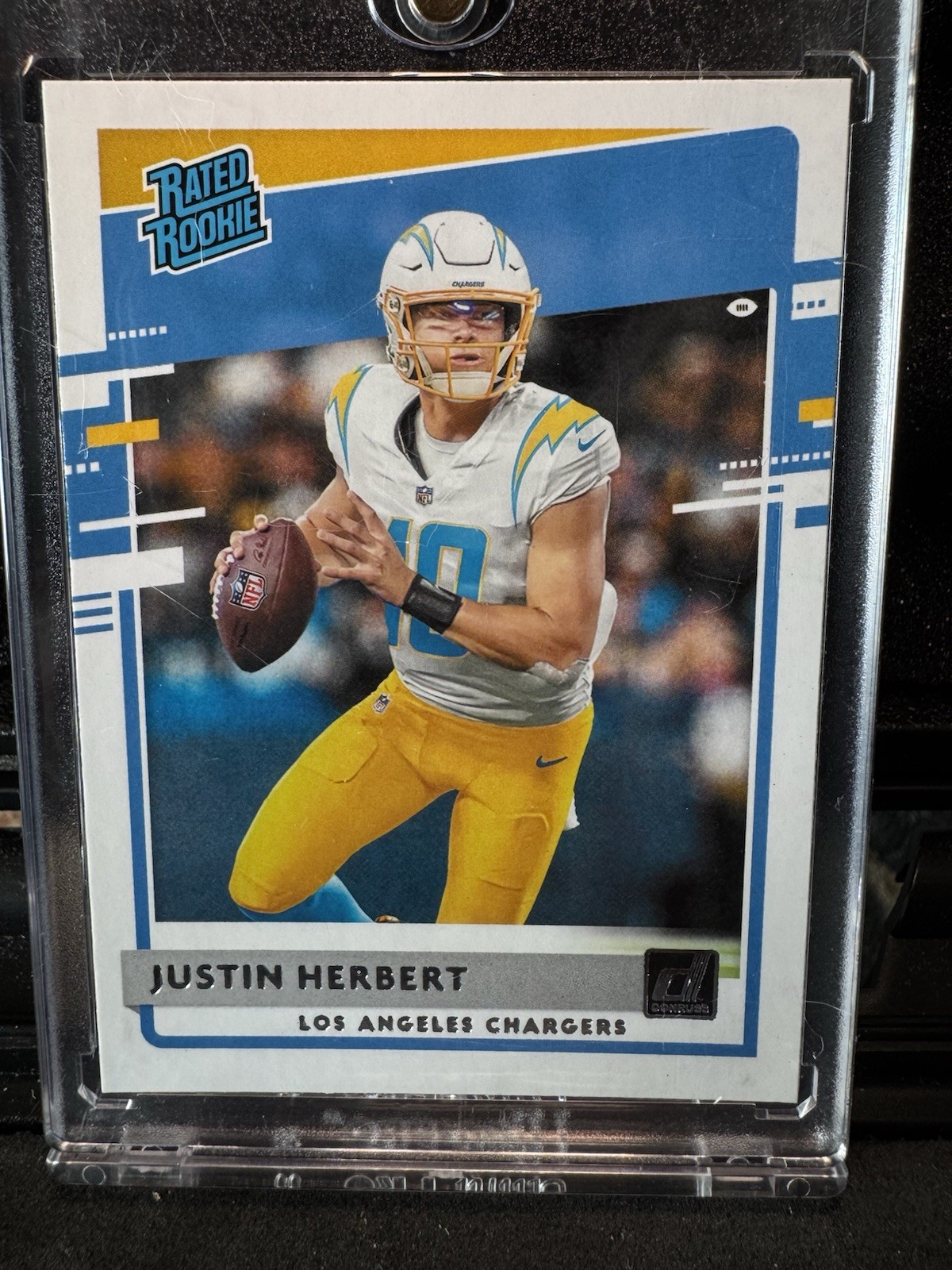2020 Panini Donruss - Rated Rookie Justin Herbert #303 (RC)