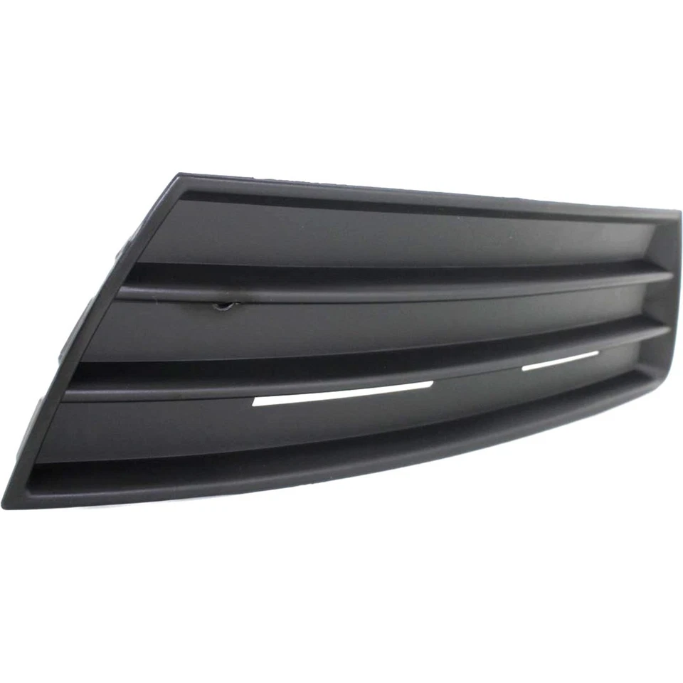 Bumper Grille For 2009-2012 Volkswagen CC 2009-2010 Passat CC RH Textured Black - Image 3 of 4