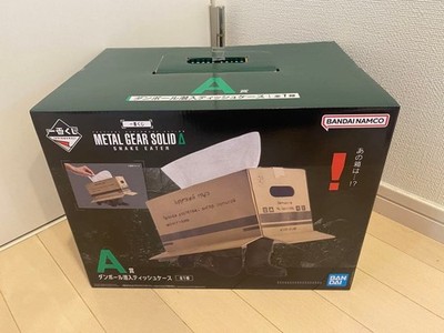 Ichiban kuji METAL GEAR SOLID SNAKE EATER Cardboard Tissue Case Prize A
