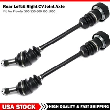 2 Pack Rear Left & Right CV Joint Axles for 11-15 Arctic Cat Prowler HDX 700 4X4