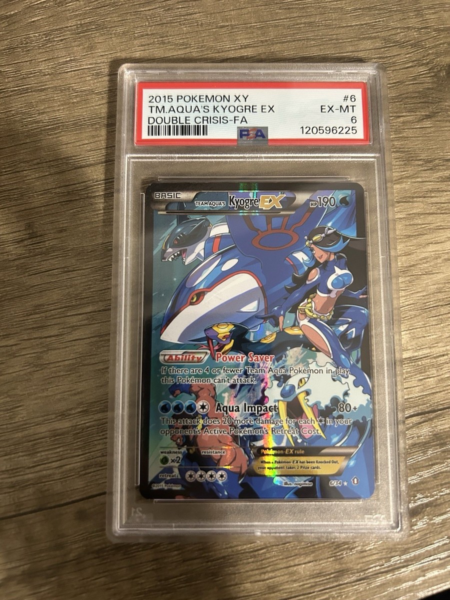 ポケモンカードゲーム aqua Kyogre adv Team Aqua's Kyogre-EX · Double Crisis (DCR) #6 ‹ PkmnCards