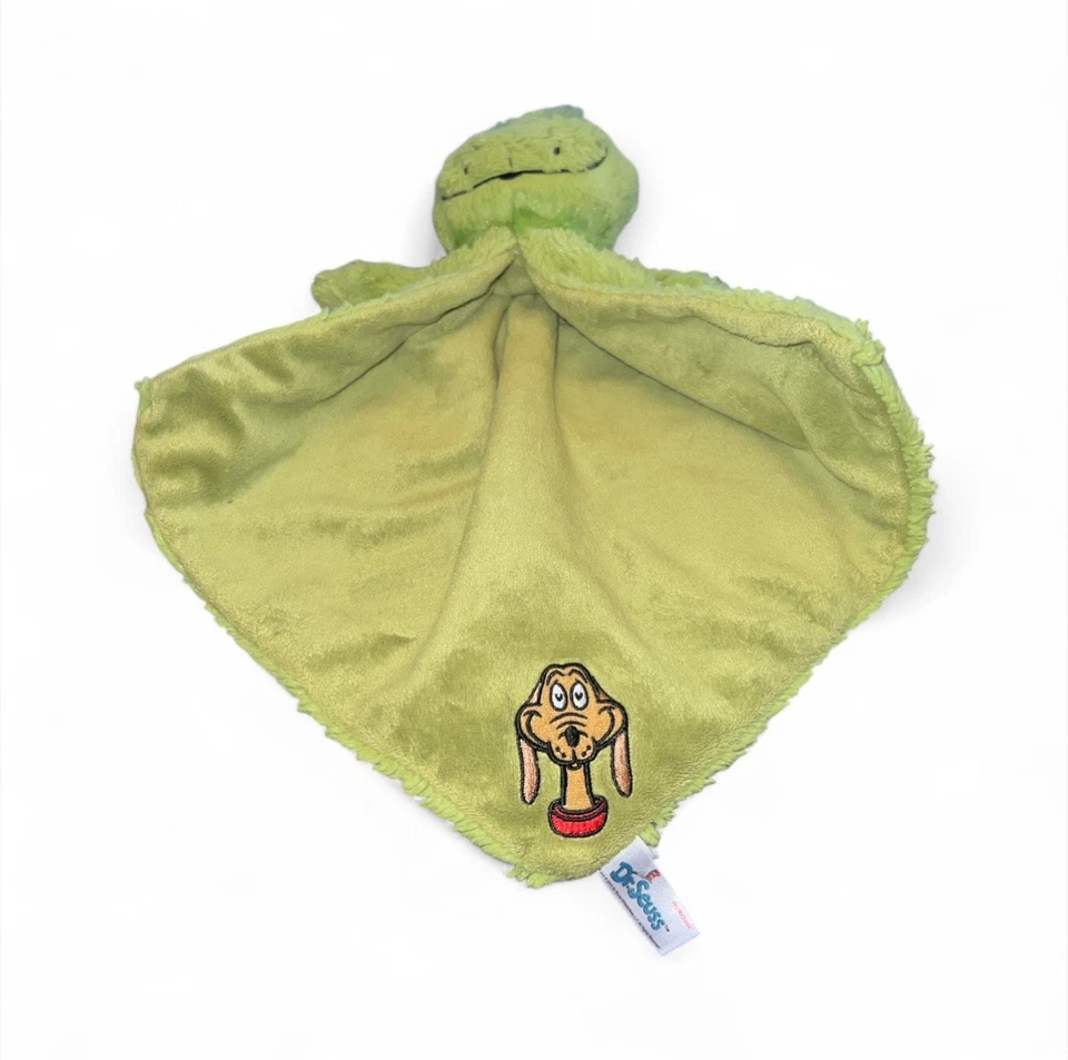 Difícil de encontrar Dr Seuss Aurora 2018 The Grinch Baby manta de seguridad felpa Lovey Foto 3 de 4