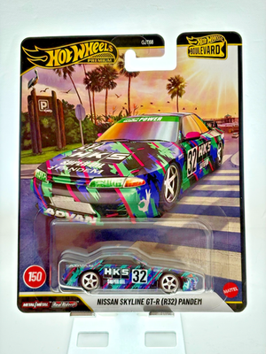 Hot Wheels 2026 Premium Boulevard #150 Nissan Skyline GT-R (R32