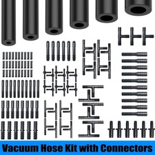 6X 5Ft For GMC Silicone High Performance Vacuum Hose Kit 113PCS Connector