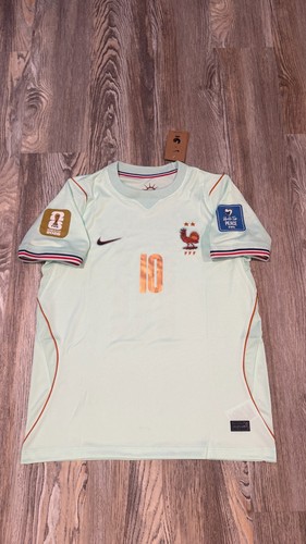 France Away Mint Green Jersey World Cup 2026 Kylian Mbappe #10 Small