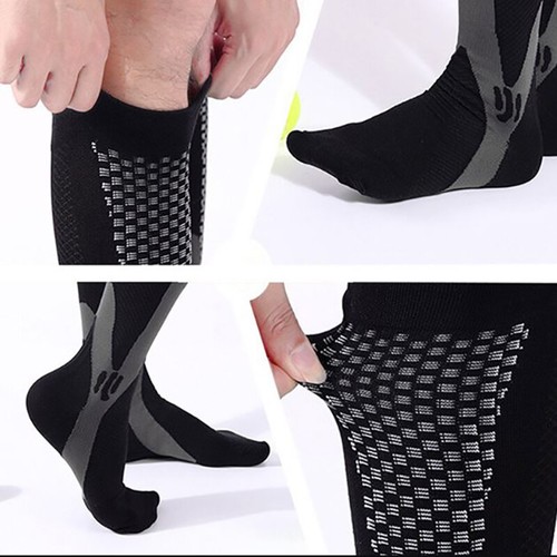 20-30 mmhg Compression Socks Men's and Women's Outdoor Sports Elastic Leg Socks - Picture 5 of 20
