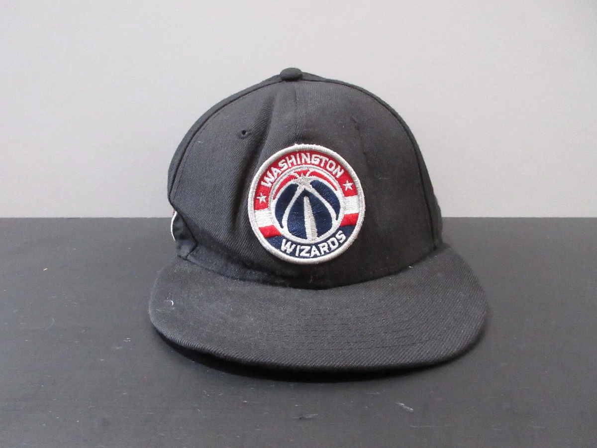 Washington Wizards Hat Cap Snap Back Black Red New Era NBA Basketball Mens