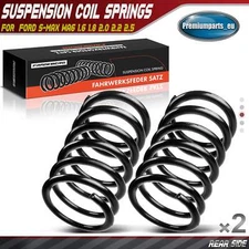 2x Coil Springs Rear Suspension for Ford S-Max WA6 1.6 1.8 2.0 2.2 2.5 RA6668
