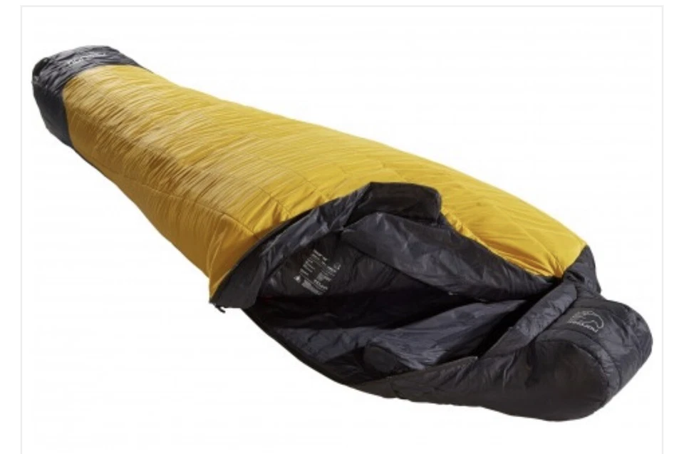 Nordisk Oscar -10C 睡袋 - 合成填充芥末尺寸 X-大号全新带标签 — 第 4/4 张图片