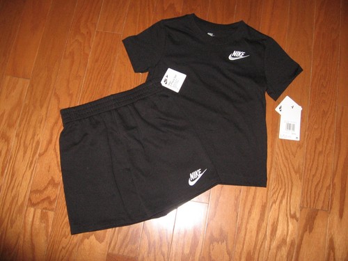 Nike 2 Piece T-Shirt & Shorts Set Boys Size 7 NWT