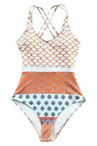 Cupshe orange hotsell one piece