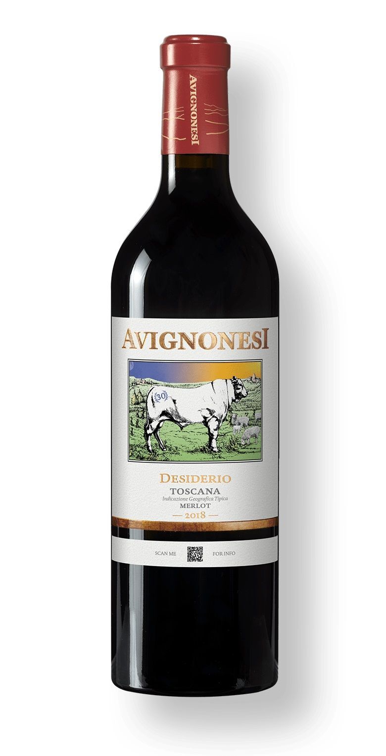 Avignonesi - Toscana IGT Merlot BIO "Desiderio" 2019 0,75 lt.