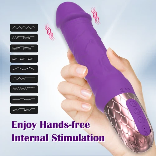 Rabbit Big Huge Large Vibrator G-Spot Dildo Adult Sex Toys For Women Realistic - Picture 2 of 13