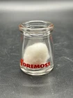 Vtg NOS Foremost Dairy Creamer 1/2 oz Mini Milk Restaurant Diner Glass Bottle