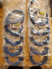 Quiktron 570-110-005 Blue Cat 5E, CM, Booted Patch Cord 5ft LOT OF 10 