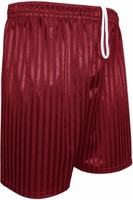 PE Shorts Boys Mens womens Shadow Stripe School Sports Football S to XL