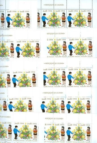 Mint Never Hinged/MNH Trees Full Sheet Greenlandic Stamps