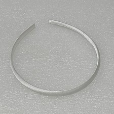 White Satin Hair Headband Girls
