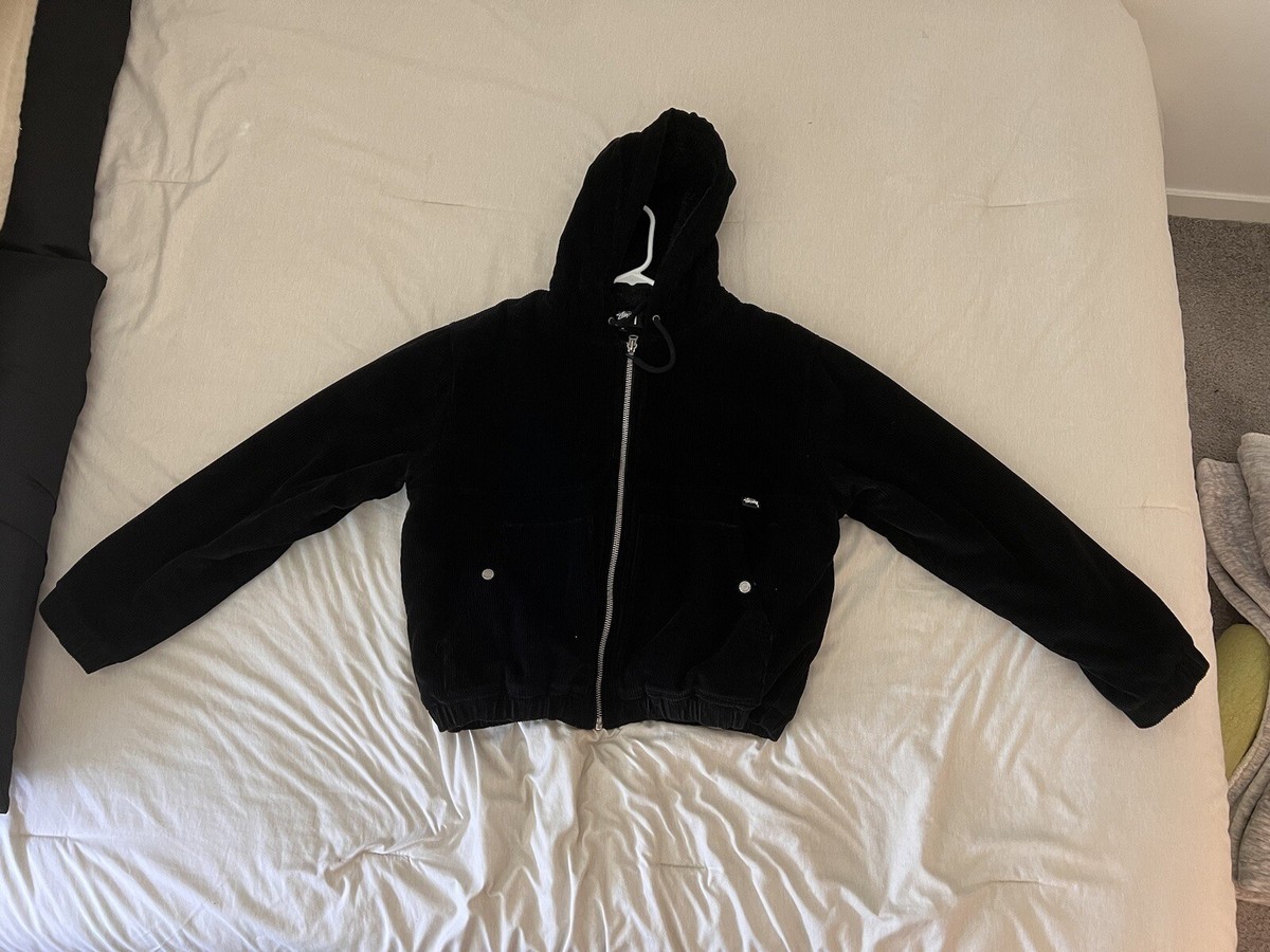 ジャケット・アウター STUSSY corduroy stadium jacket VTG 90s Sherpa Corduroy JNCO / STUSSY STYLE Jacket Skate