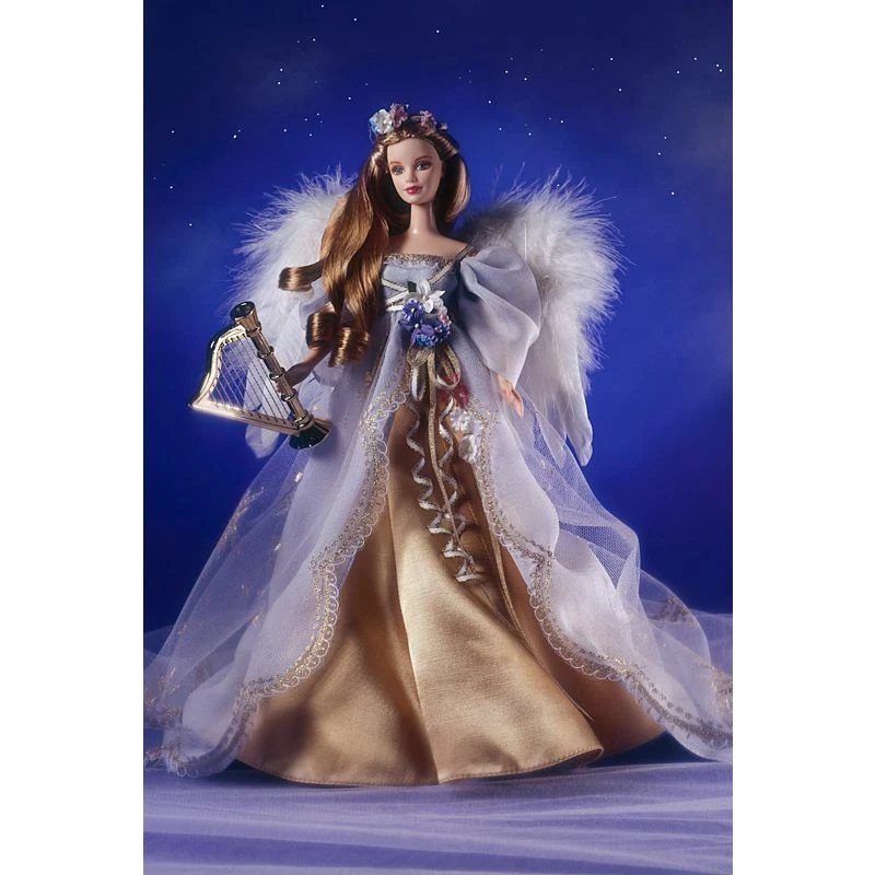驚きの価格が実現!】 ①エンジェルバービー人形 Harpist Angel Barbie