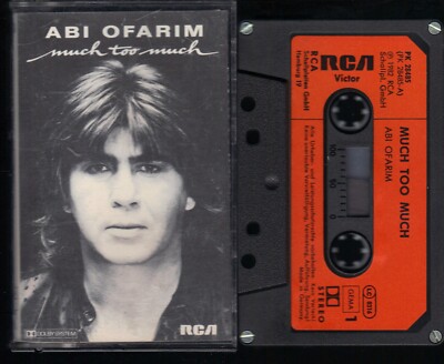 Abi Ofarim Much Too Much RAR Love Me Snowman Live And Let Live MC Kassette, 109