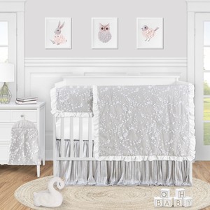 lace crib bedding