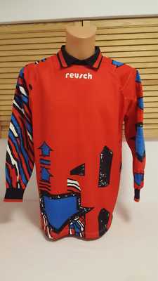 Reusch Vintage Retro Torwart Trikot Shirt Jersey Maillot Camisola Goalkeeper M