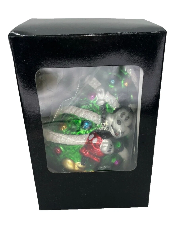 Christopher Radko Disney Mickey, Pluto, Chip n Dale Christmas Tree Lmt Edit. - Image 3 of 4