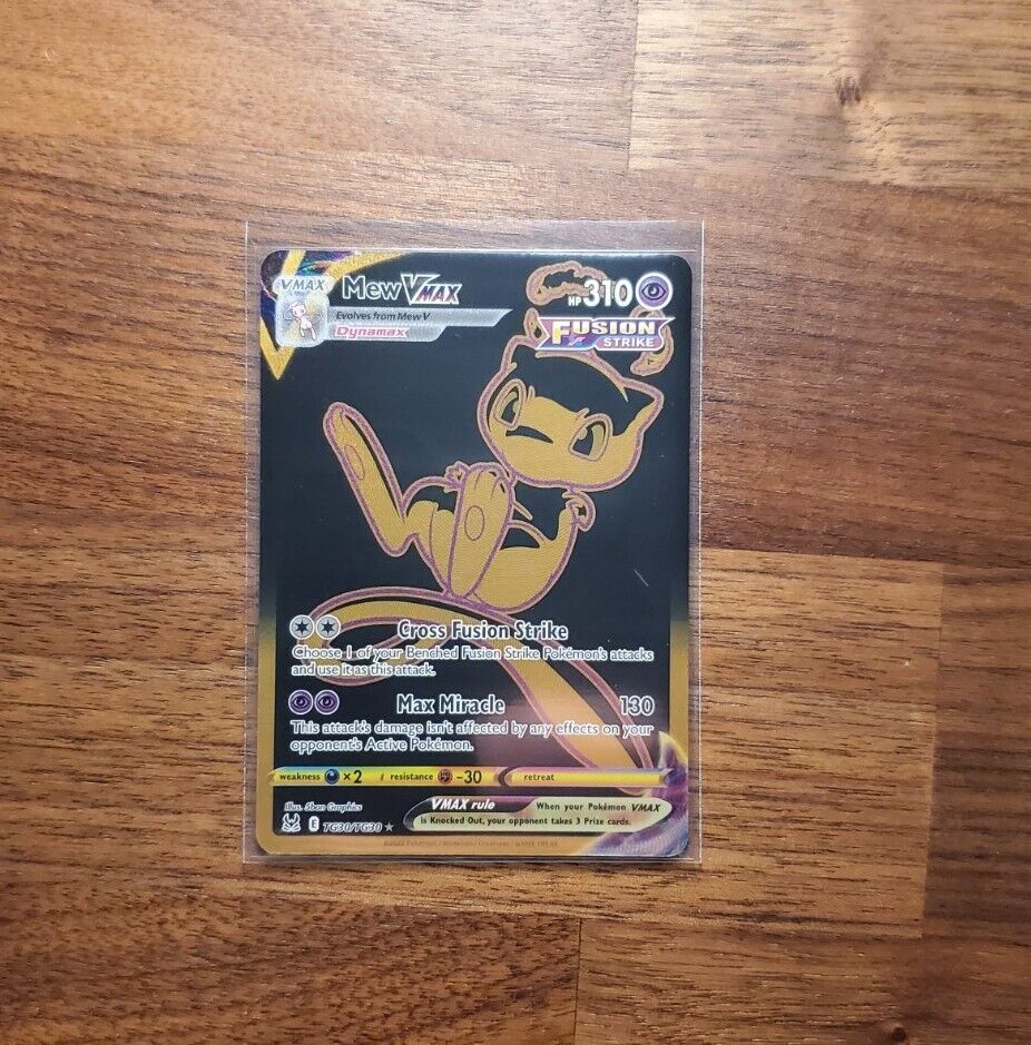 Mew VMax - TG30/TG30 Gold Full Art Ultra Rare - Lost Origin – JAB Games13