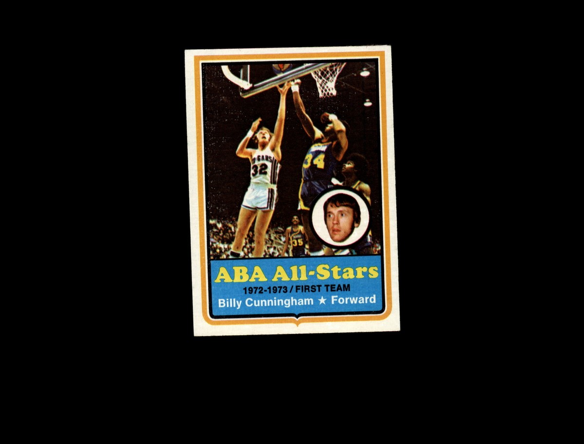 1973 Topps 200 Billy Cunningham AS1 EX-MT #D1,214477 | eBay