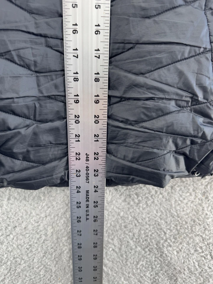 Chaqueta de invierno Under Armour para mujer Willow Parka con aislamiento de cremallera negra talla XS Foto 4 de 4