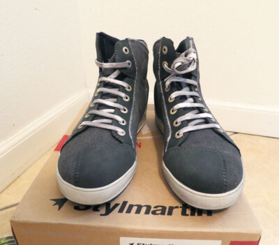 New Stylmartin Sunset Evo Anthracite Grey Motorcycle Shoes 