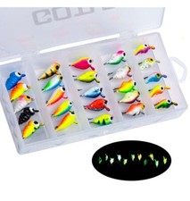 ice Fishing Jigs Winter Ice fishing lures Jigs Head Hooks Ice Fishing Hooks Kit