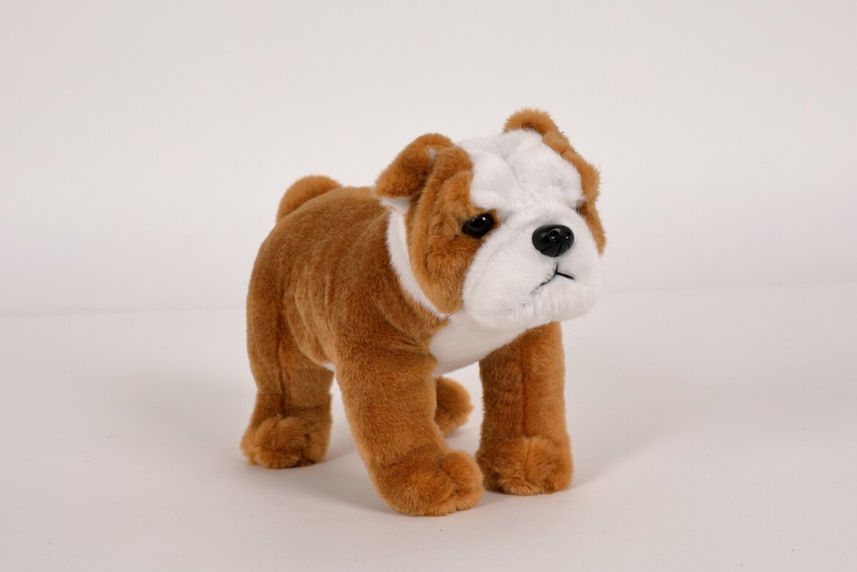Plüschtier Hund 24cm Kuscheltiere Stofftiere Bulldogge Mops