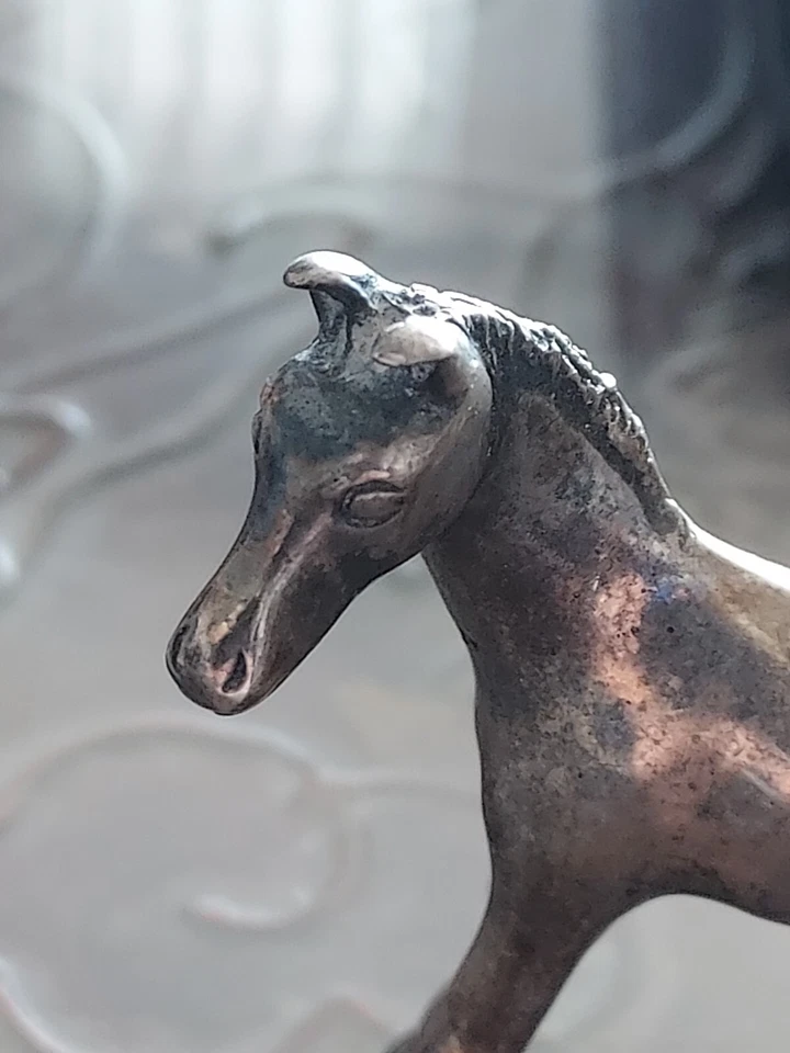 RARE VTG Sterling Silver 925 Collectible Miniature Horse Foal S KIRK & SON - Image 3 of 4