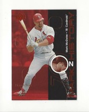 1999 UD Baseball Challengers for 70 Mark on History McGwire Singles - You Choose