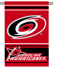 NHL06-105LSRA Heavy Duty 28 X40  CAROLINA - HURRICANES BANNER no pole 
