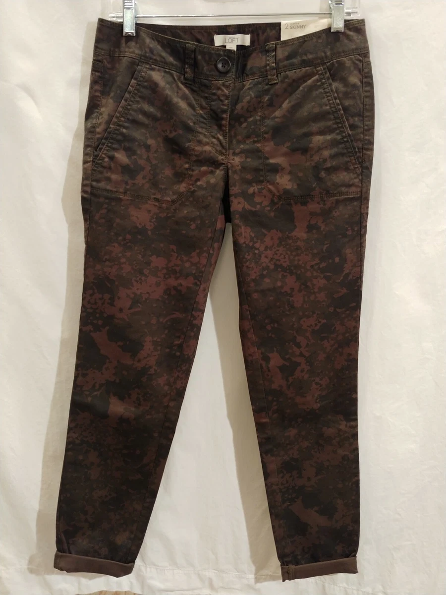 Loft camo skinny pants sales