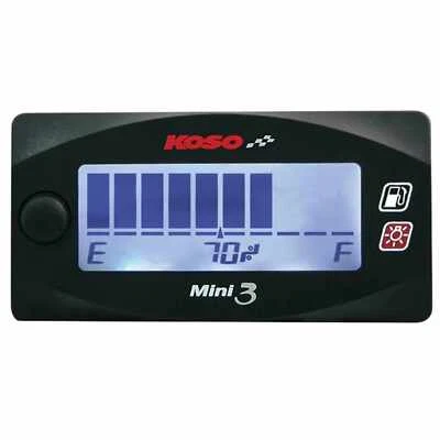 Indicateur KOSO Niveau Essence Mini Style pour Honda 125 CRM R 1992-1992 - Photo 1/4