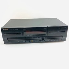 KENWOOD KX-W4070 Double Cassette Deck Player Recorder Right Side Not Working.